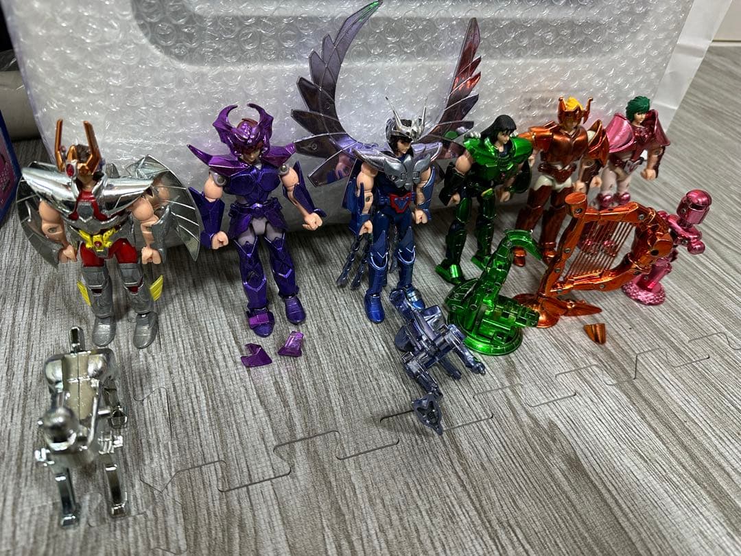 【当時物】聖闘士星矢 聖衣大系 フィギュア まとめ売り 1988年 日本製