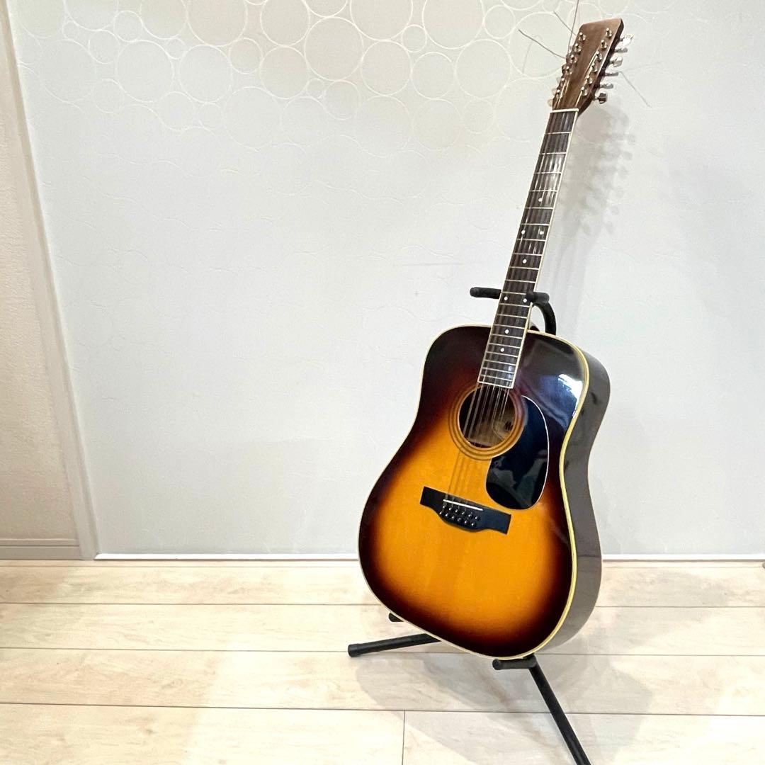 【希少】Morris モーリス B-25 12弦ギター 下倉楽器ハードケース付き