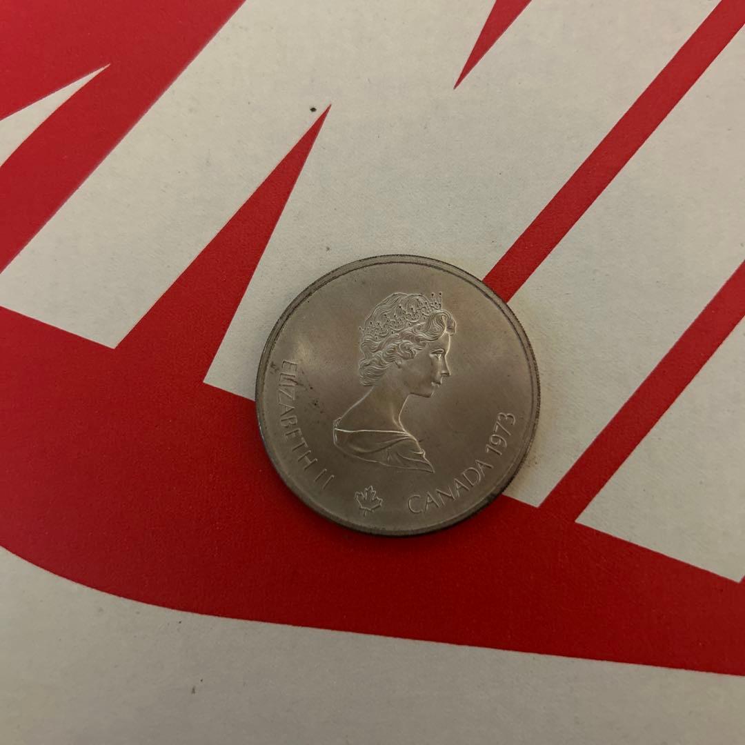 コ*ア様 1973年 カナダ 10ドル 硬貨 エリザベス2世