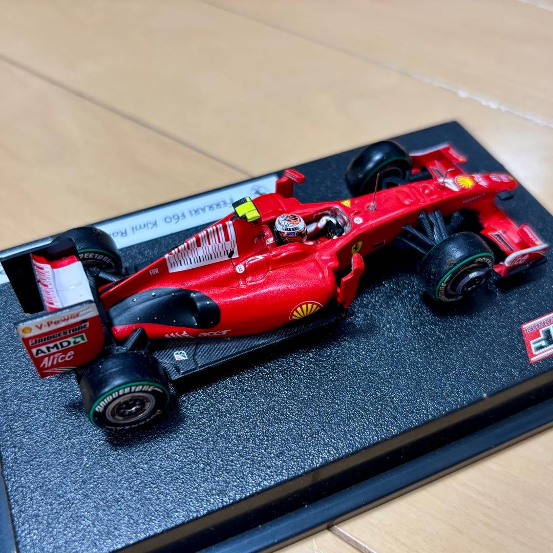 マテル 1/43フェラーリ F60 K.ライコネン バーコード仕様