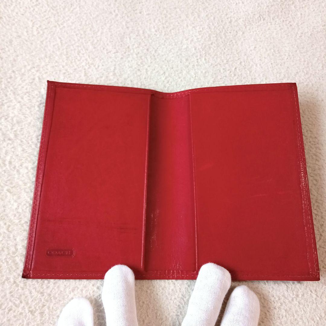 【オールドコーチ】COACH レザー パスポートケース
