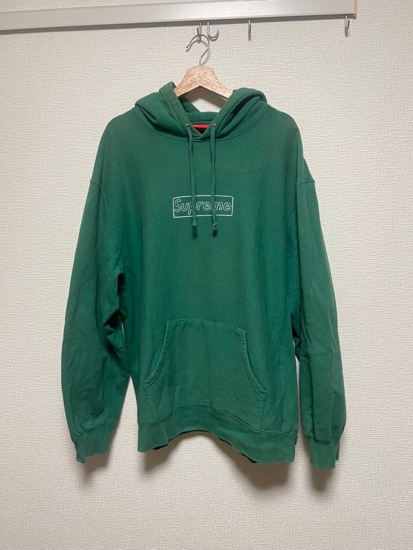【最終値下げ】Supreme 21SS KAWS Logo Hooded XL