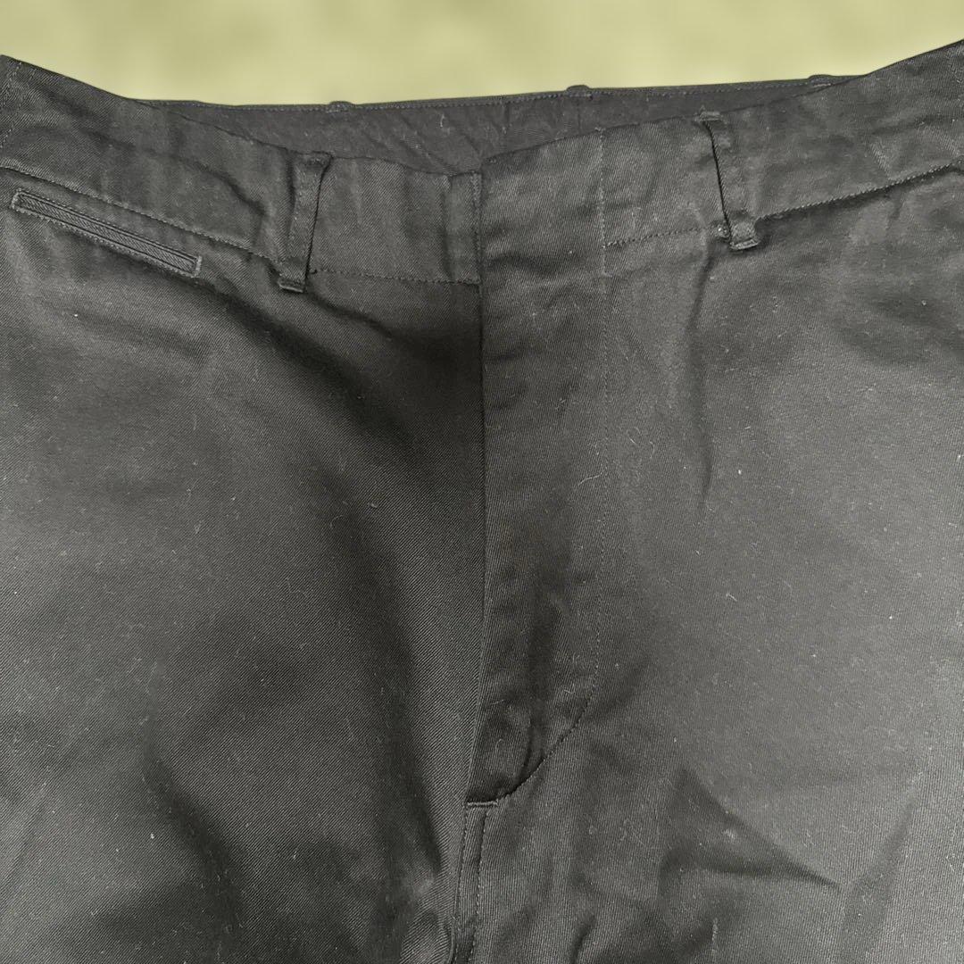 nanamica　「Wide Chino Pants（ワイドチノ）　ブラック