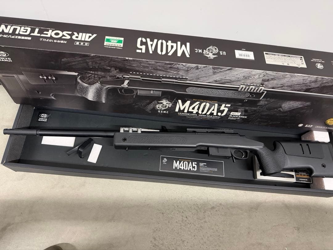 東京マルイ M40A5 ブラックストック 使用少 美品