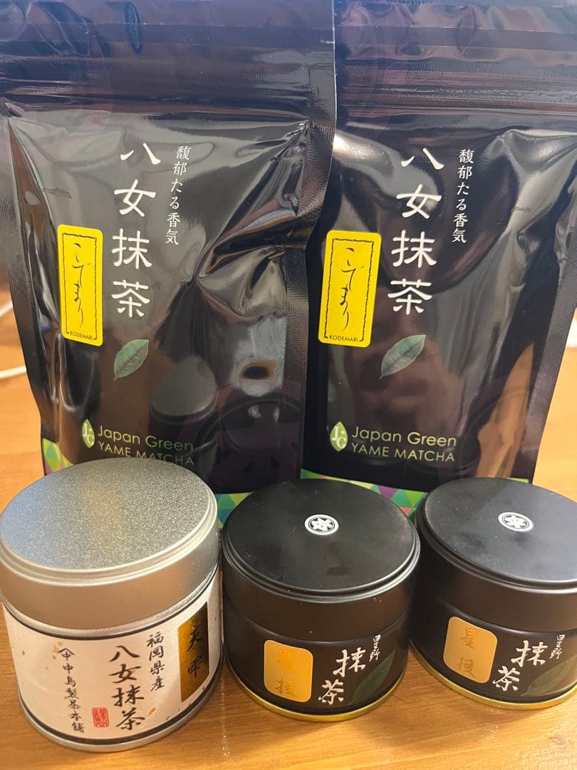 最高級品質抹茶 こでまり・星授・天雫