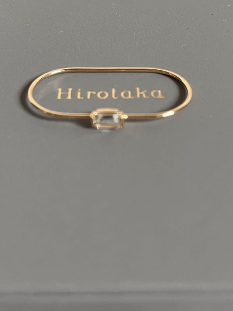 美品　ヒロタカ　BIRD OF PARADISE ダブルフィンガー リング