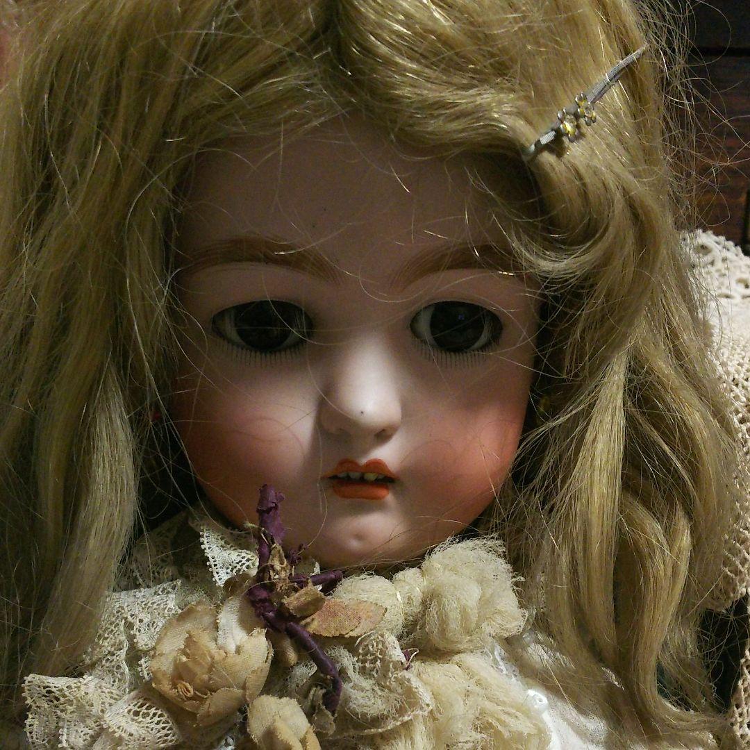 シモンハルビックビスクド―ル1900年アンティークド―ル