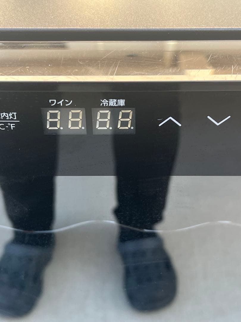 冷蔵庫一体型ワインセラー62L 2ドア コンパクト　稼働品　WRH-M262