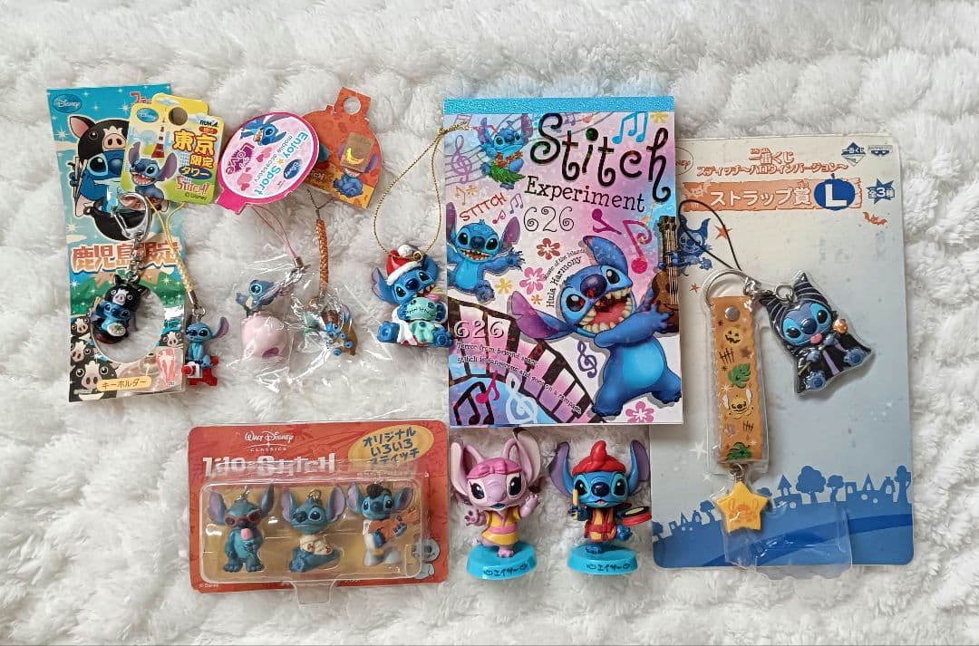 スティッチ　グッズまとめ売り　値付け　メモ帳　フィギュア　レア　非売品　限定