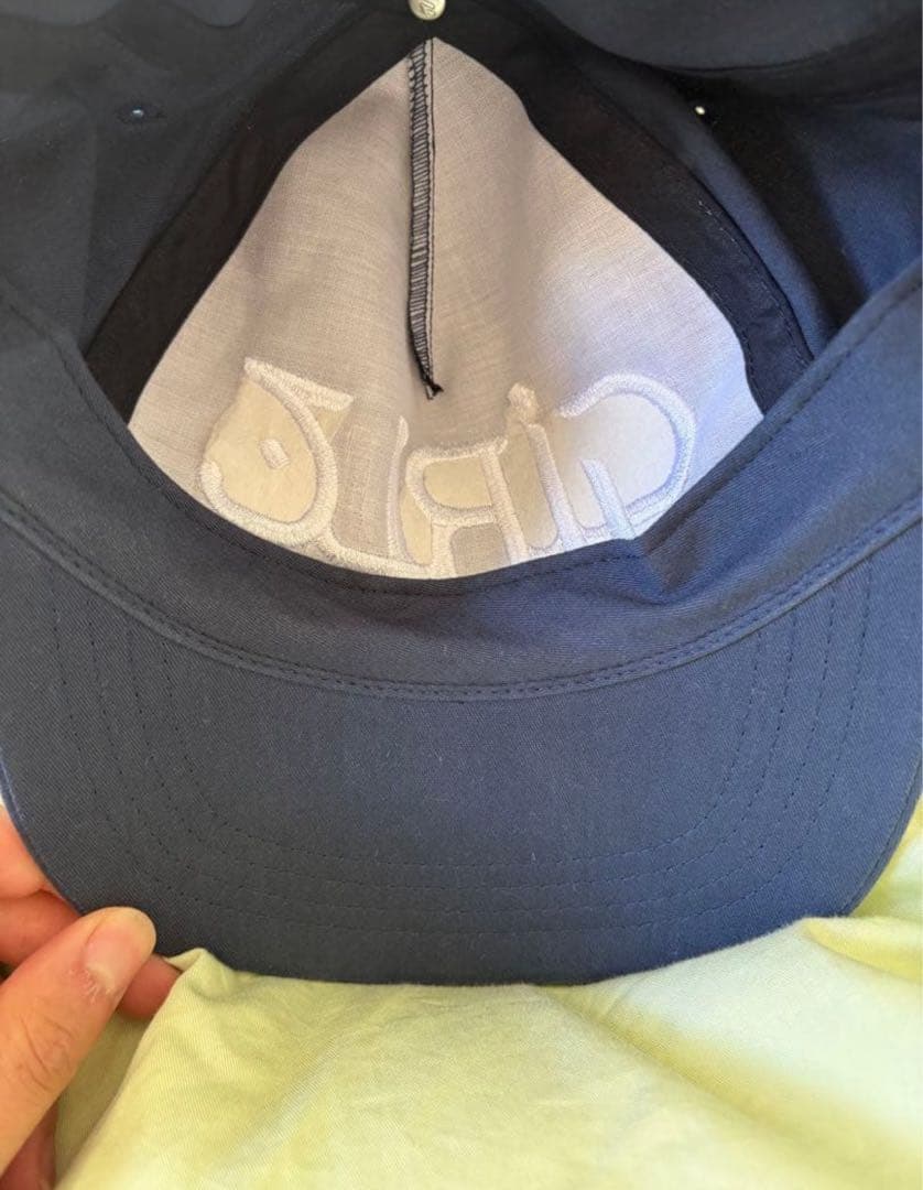 life mania girlz キャップ　ネイビー