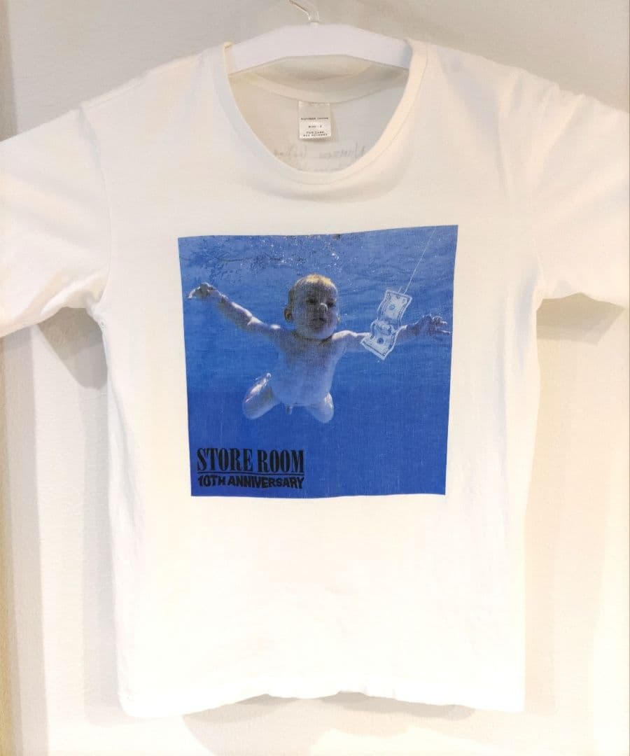 ＮＵＭＢＥＲ （Ｎ）ＩＮＥ　ニルヴァーナ　Tシャツ 宮下貴裕印字サイン古着美品