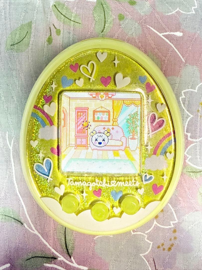 【動作確認済】たまごっちみーつ メルヘンみーつver. イエロー