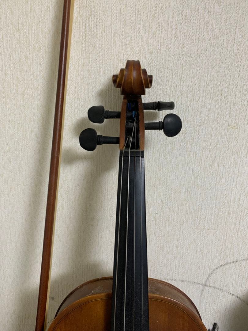 バイオリン 4弦 ブラウン 弓付き