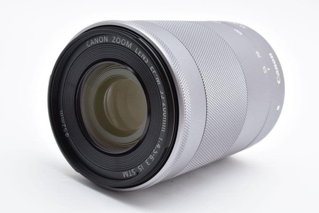 【極美品】 キヤノン CANON EF-M 55-200mm IS STM
