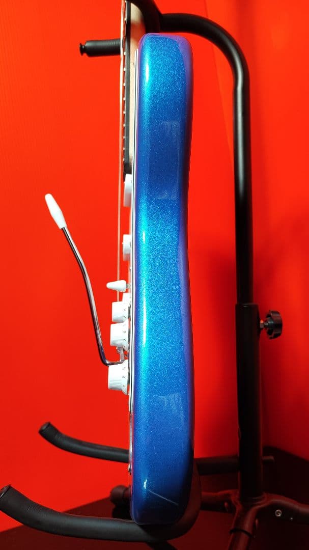 Playtech エレキギター ST250 メタリックブルー