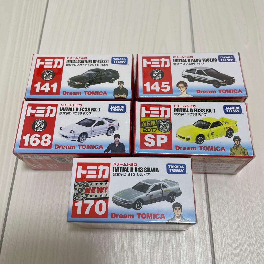 トミカ INITIAL D ミニカーセット 5台セット