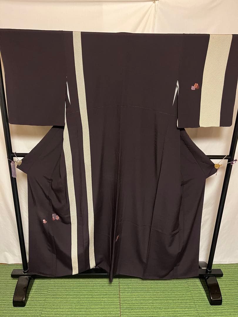 【逸品】●中国工芸品●【蘇州刺繍訪問着】●そごう産●鹿子●