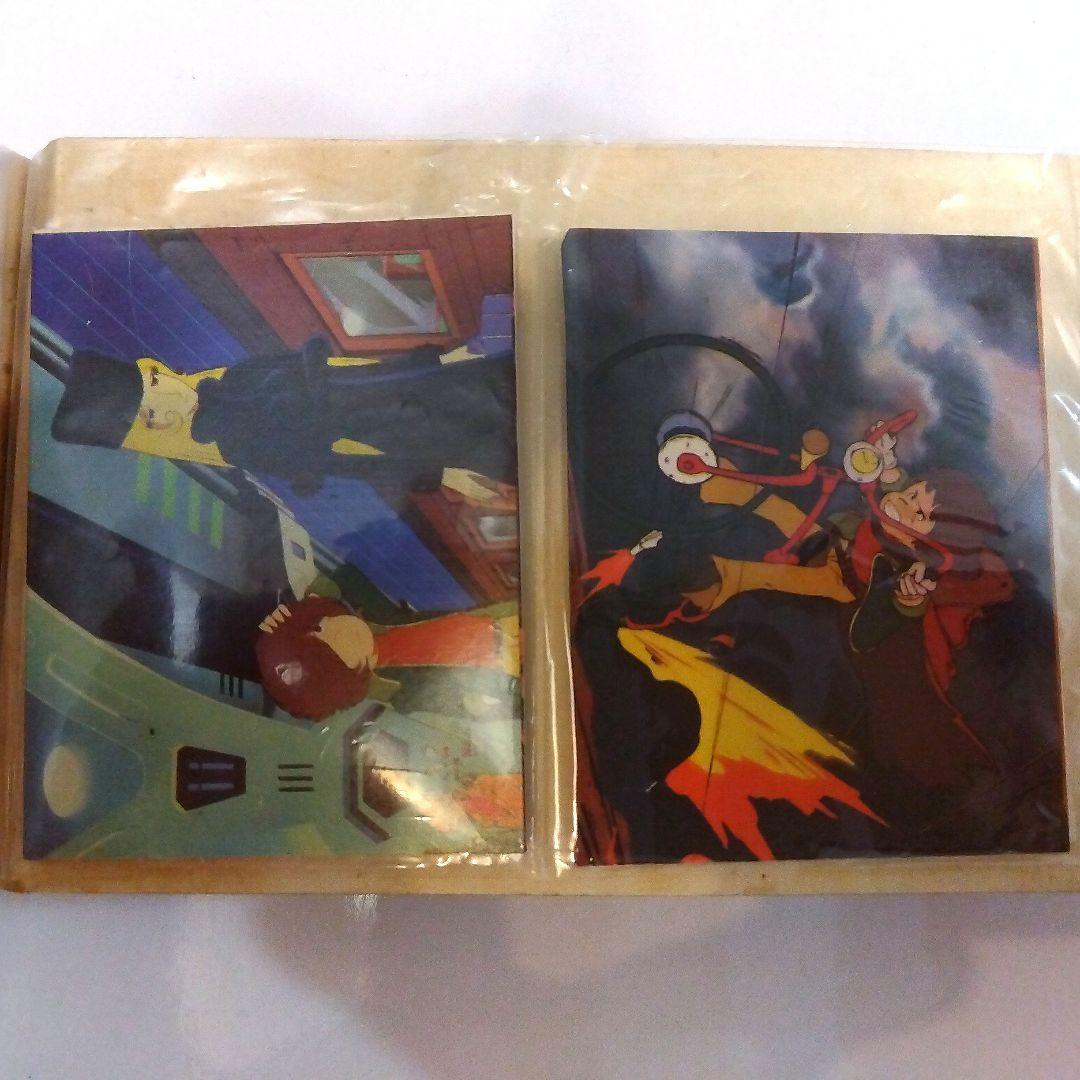 昭和レトロ　旧家倉庫蔵出し　激レア50年前の銀河鉄道999美品カードアルバム付き