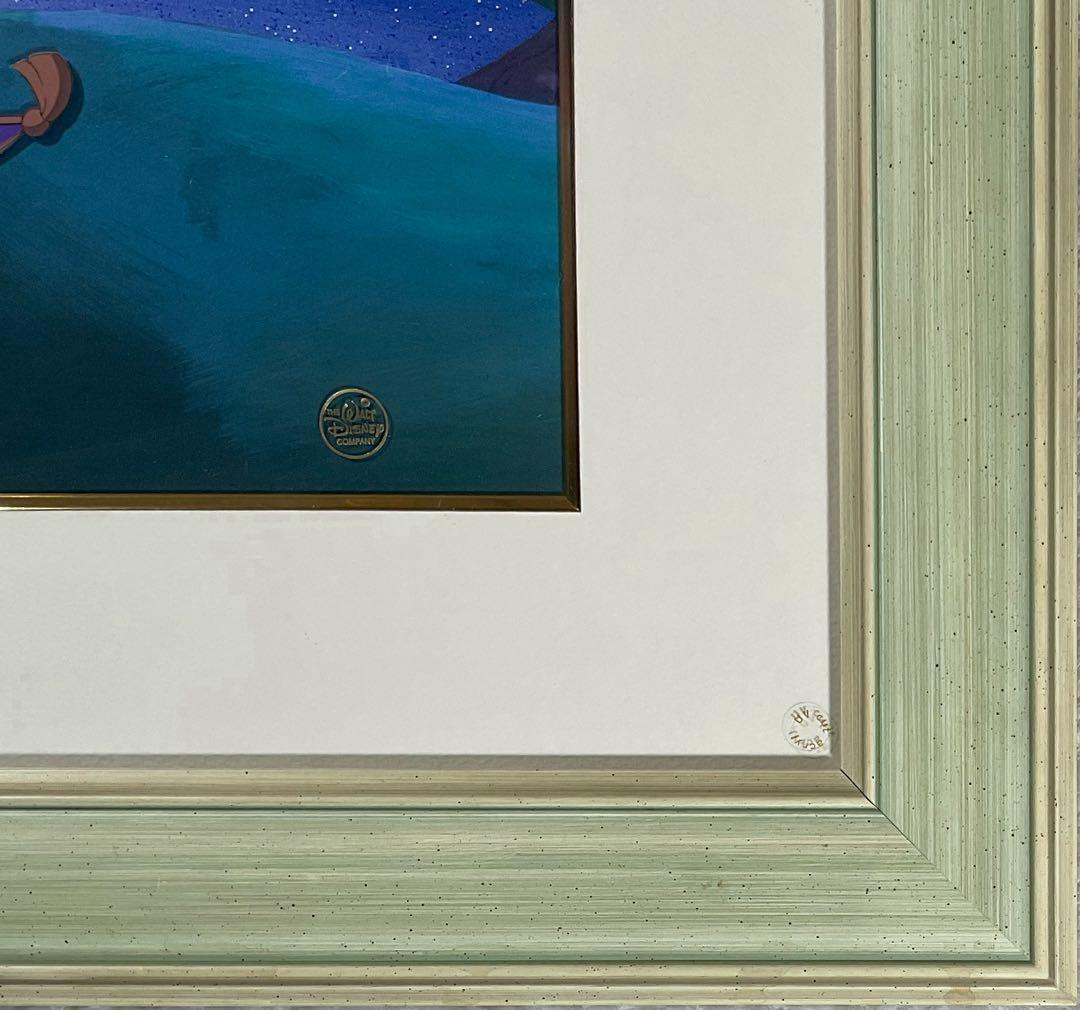 【ディズニー限定セル画】アラジン＆ジャスミン Magic Carpet Ride