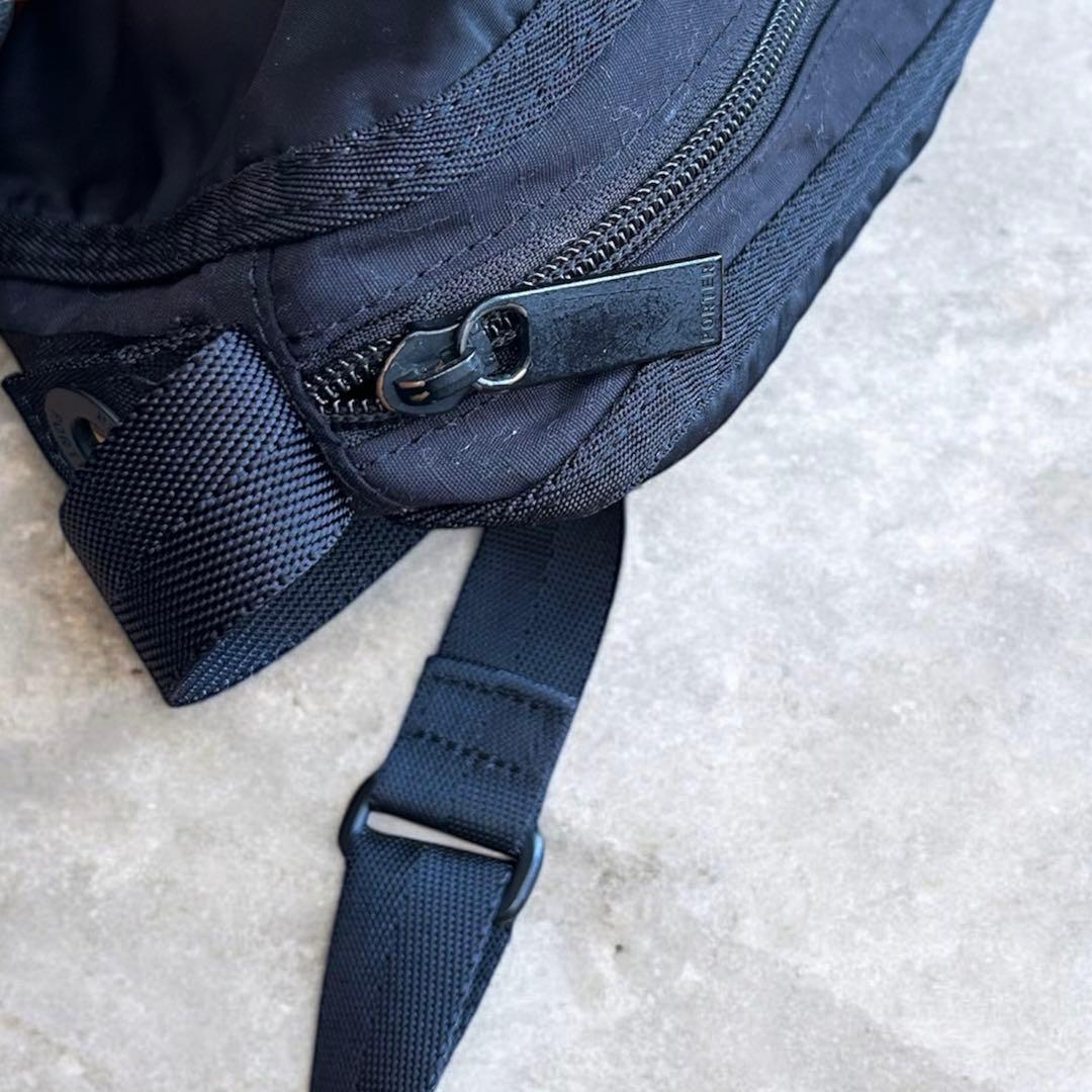 ⭐︎美品⭐︎PORTER フレーム ミニショルダーバッグ ポシェット ブラック