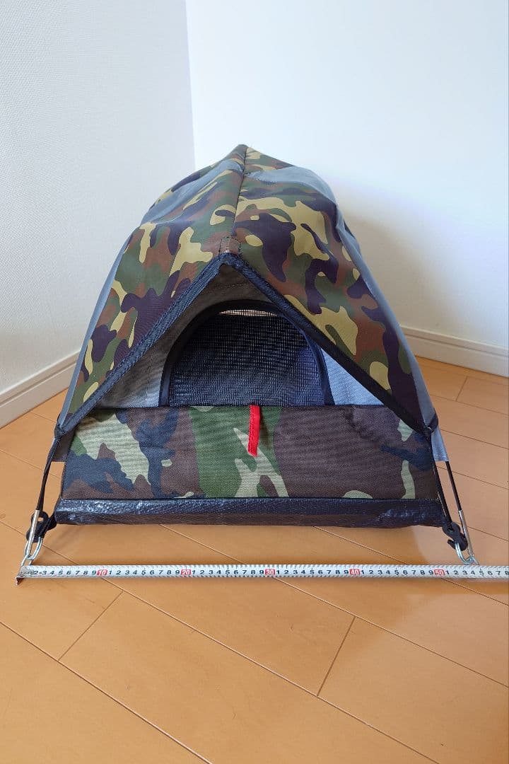CAT CAMP　テント　ペットテント　猫ベッド　キャットテント　迷彩　カモ柄