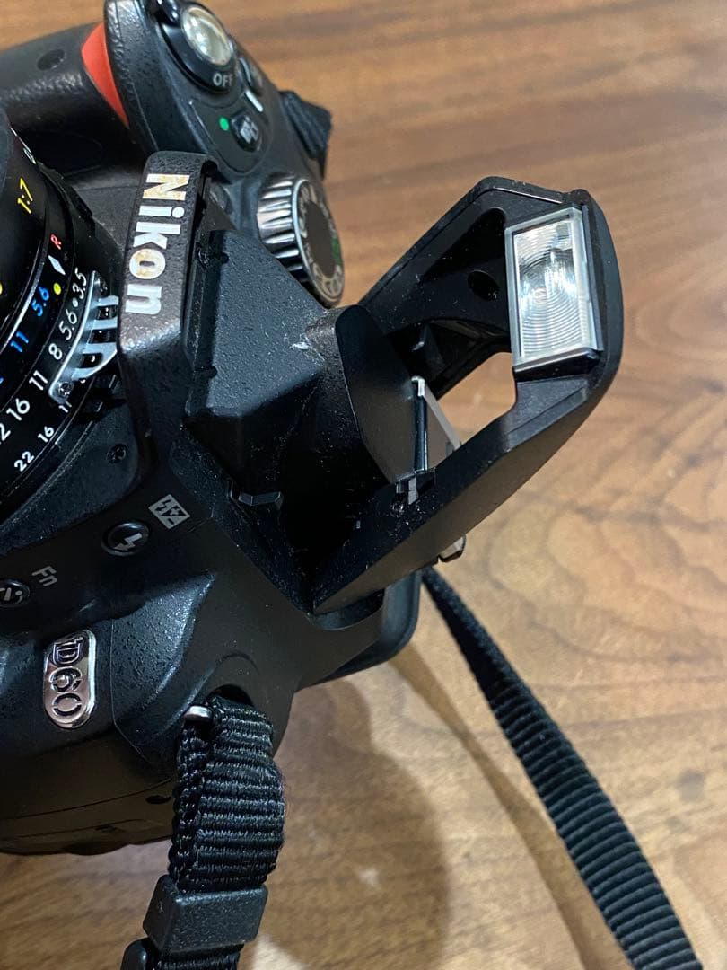 Nikon d60 CCDデジタル一眼 マニュアルレンズ付　動作品