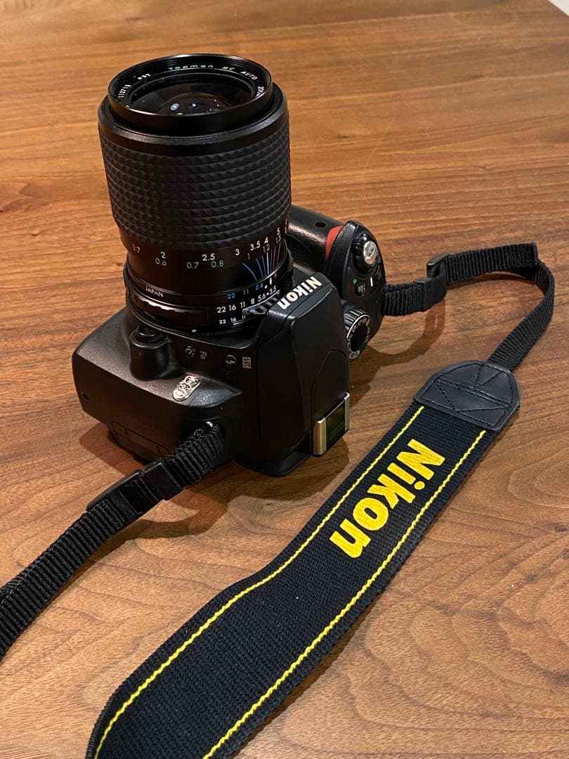 Nikon d60 CCDデジタル一眼 マニュアルレンズ付　動作品