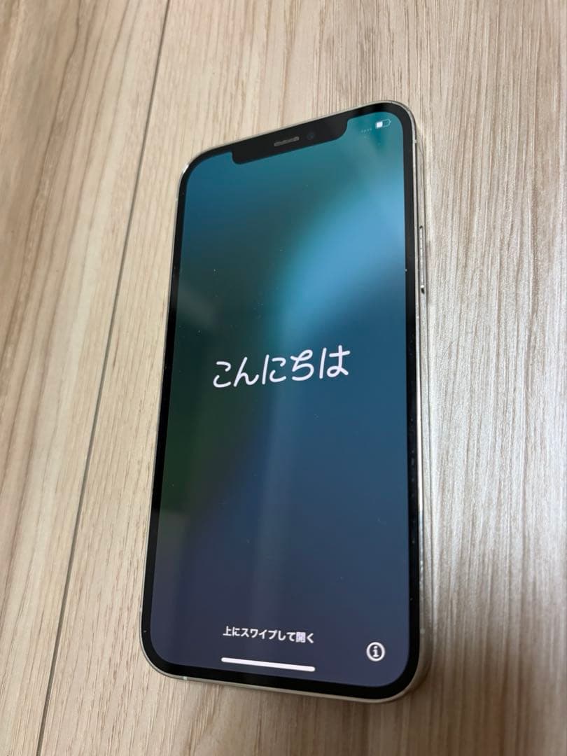iPhone12 pro シルバー 256GB SIMロック解除・動作確認済