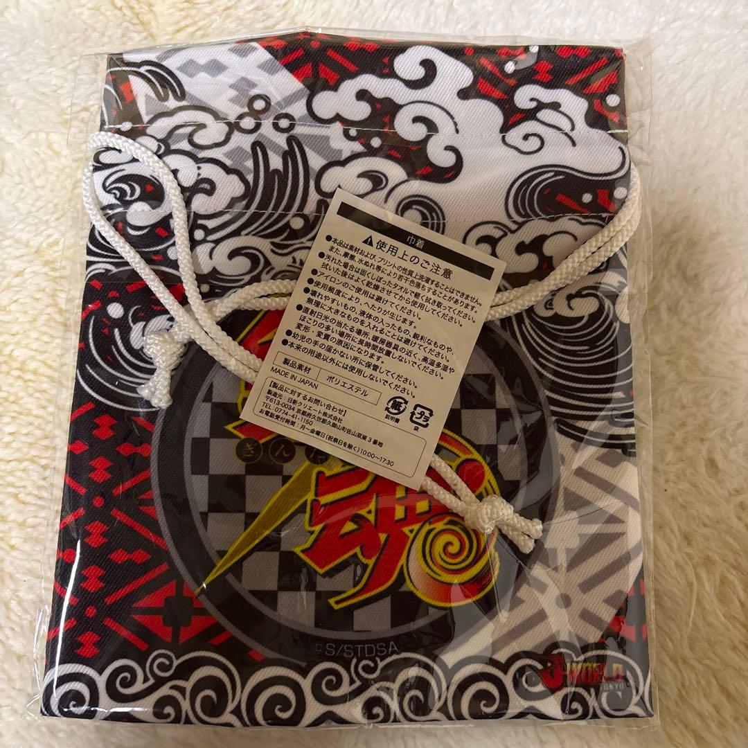 A*a様 銀魂 グッズ タオル、巾着、缶バッジ、ステッカー、ラバスト 坂田銀時