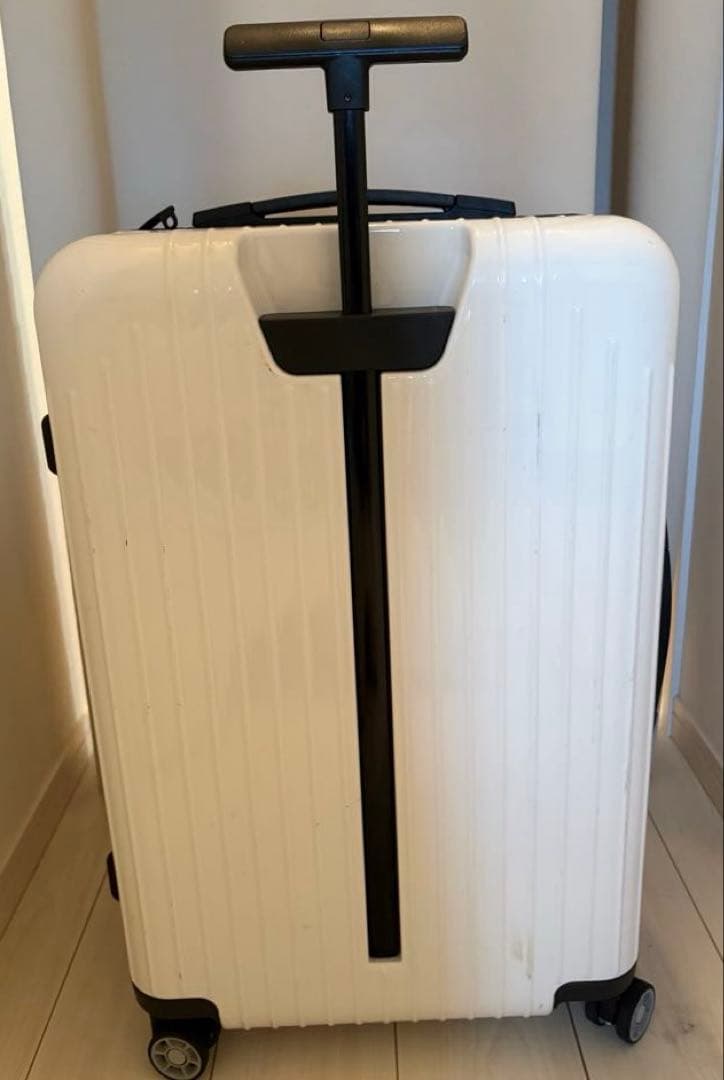 RIMOWA リモワスーツケース ホワイト 4輪 ポリカーボネート 中型M65L