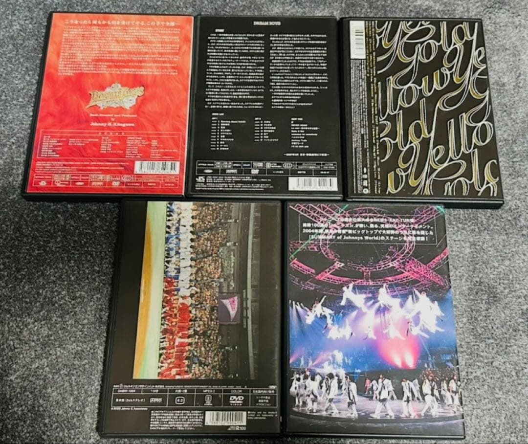 KAT-TUN ライブDVD 舞台DVD 計14点まとめ売り