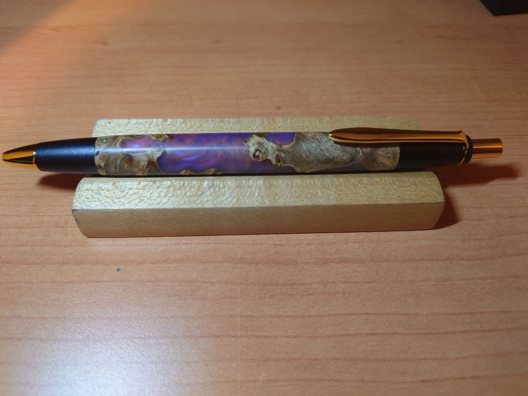 あけぼの工房　ウッドレジンペン　シャープペンシル　木軸ペン