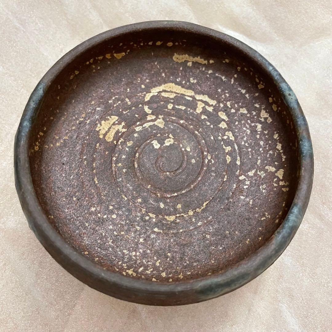 盆栽鉢 ミニ盆栽 鉢 豆盆栽 骨董品 陶芸品 円形