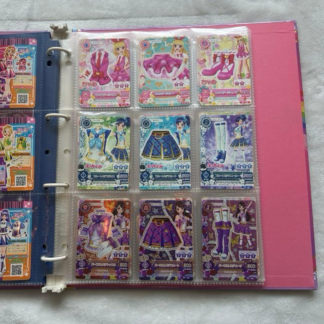 アイカツ 9ポケットバインダー＋アイカツカード78枚セット