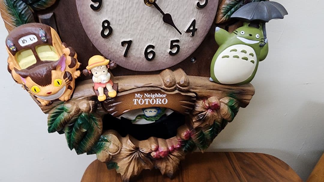 トトロ　スタジオジブリ【壁掛け振り子時計】