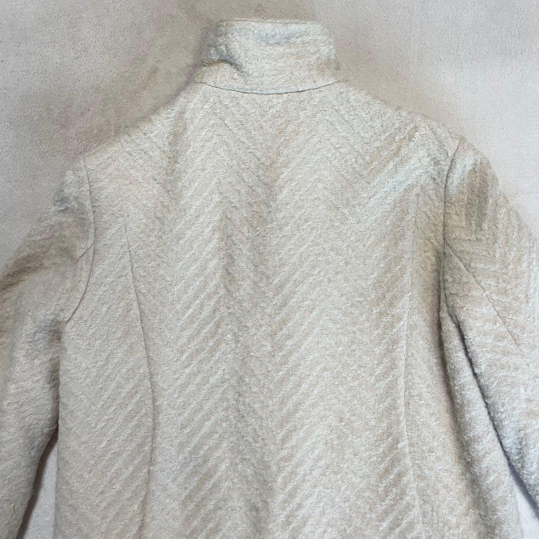 JIL SANDER ロングコート　 アルパカ　シルク　混　38