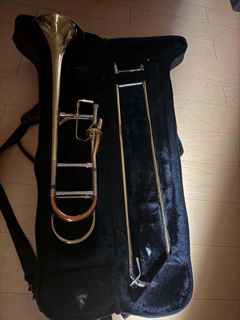 トロンボーン本体 ゴールド ブロンズ