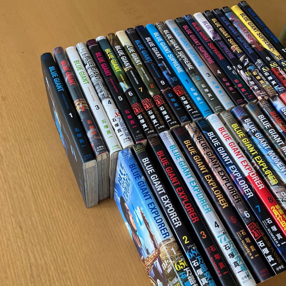 BLUE GIANT 全36巻セット 最新巻のモーメンタム第6巻まで！