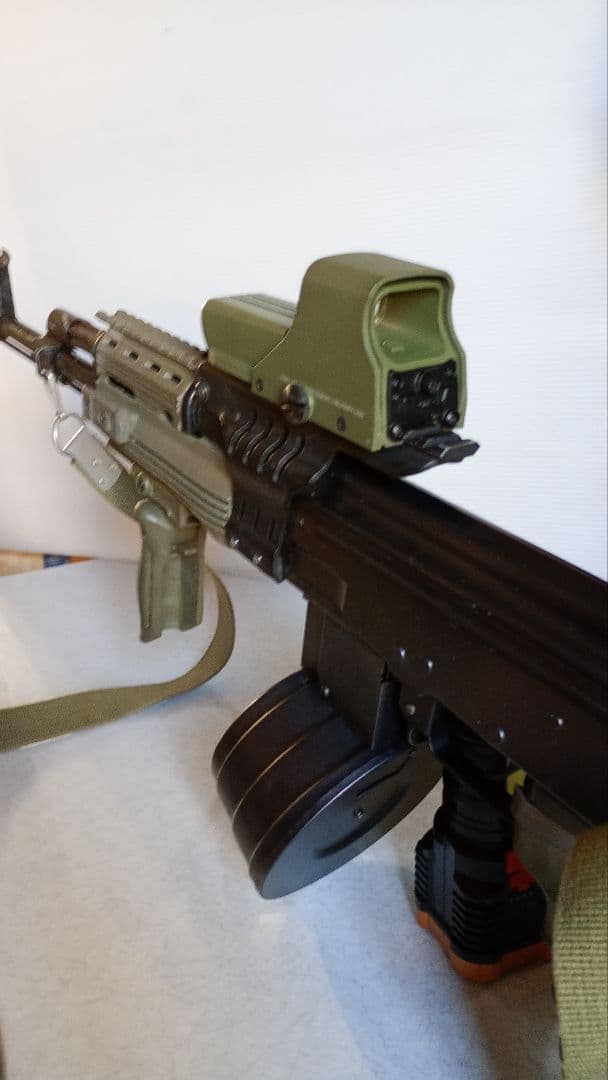 AK47東京マルイ外装パーツ改造ドラムマガジン