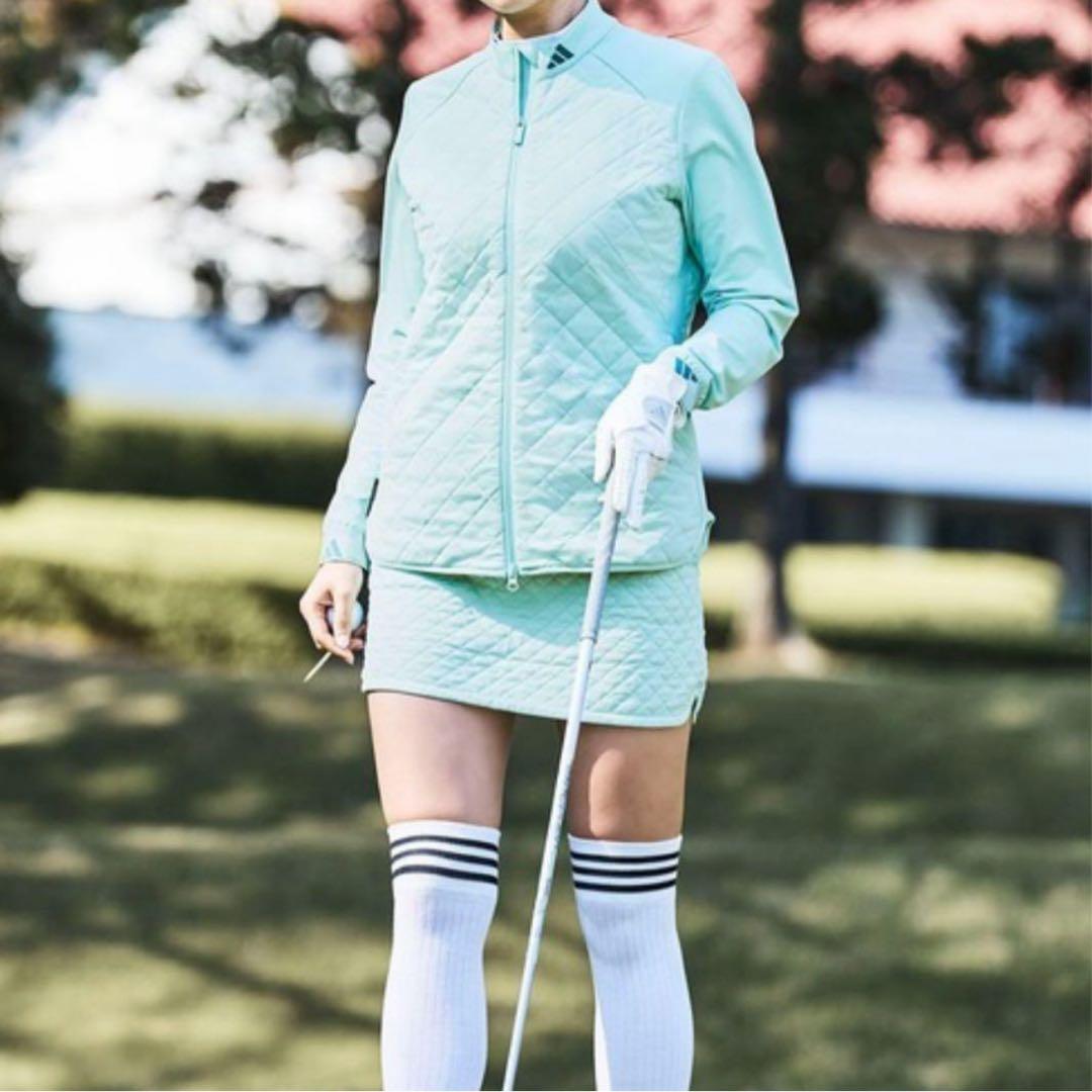 長袖　裏起毛　キルティング　ジャケット　中綿　スカート　セットアップ　秋冬　新品