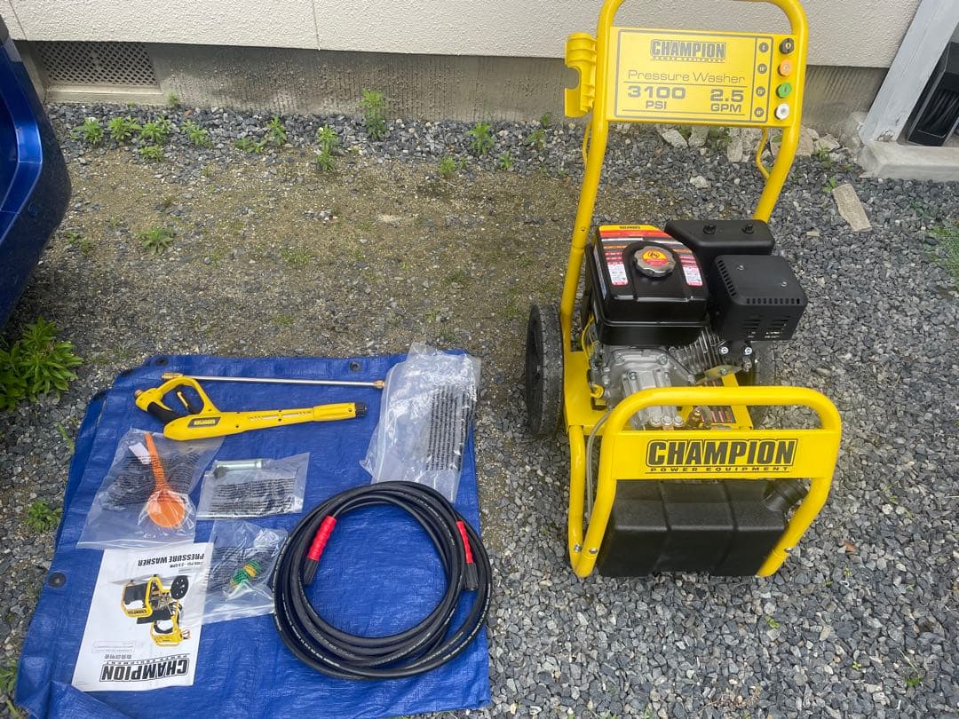Champion 高圧洗浄機 3100 PSI 本体