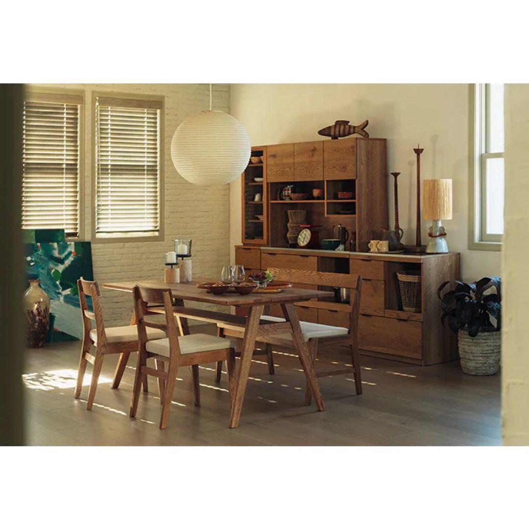 unico (ウニコ) ADDAY ダイニングテーブル W1500 オーク無垢材