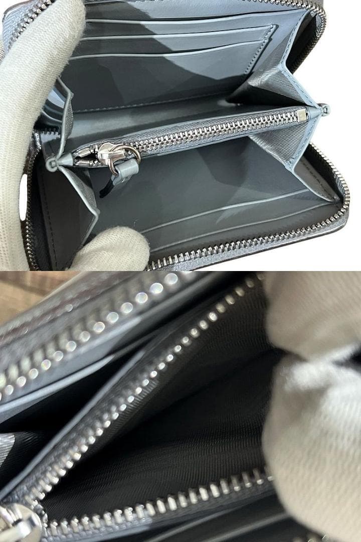 未使用保管品 メゾンマルジェラ グラムスラム ナッパレザー スモール ウォレット