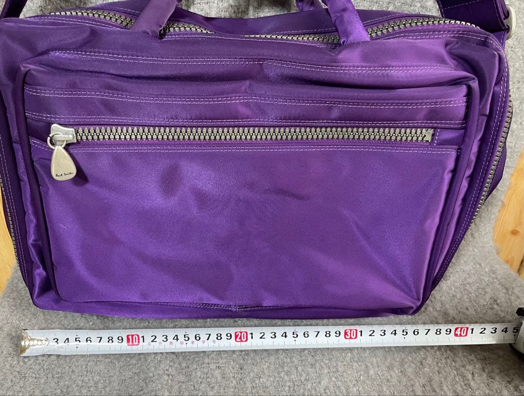 Paul Smith ボストンバッグ 紫 ショルダー リュック