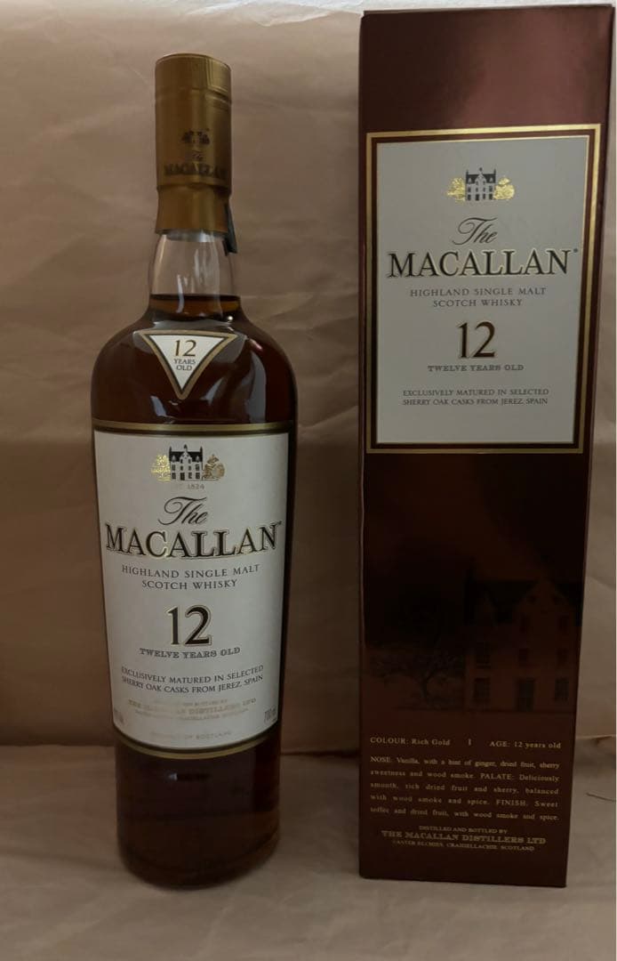 マッカラン　12年、マッカラン　12年　ダブルカスク　旧ボトル