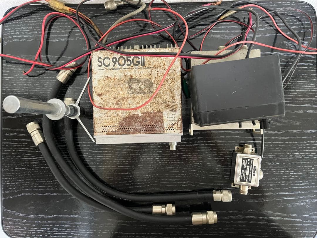 のらねこパーソナル無線機　受信ブースター　アンテナ　マッチング計　中間同軸