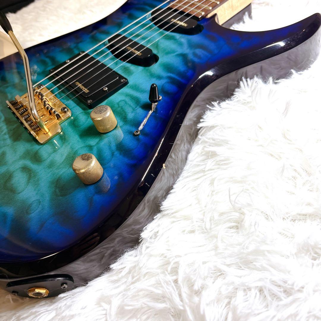 【希少】 FERNANDES FGZ-420 キルトメイプル トレモロアーム