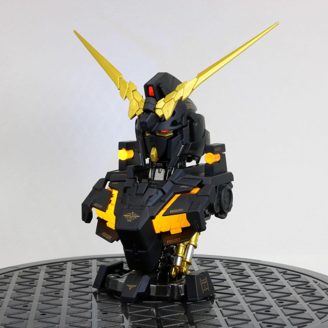 メカニカルバスト バンシィ デストロイモード ガンプラ 塗装済み