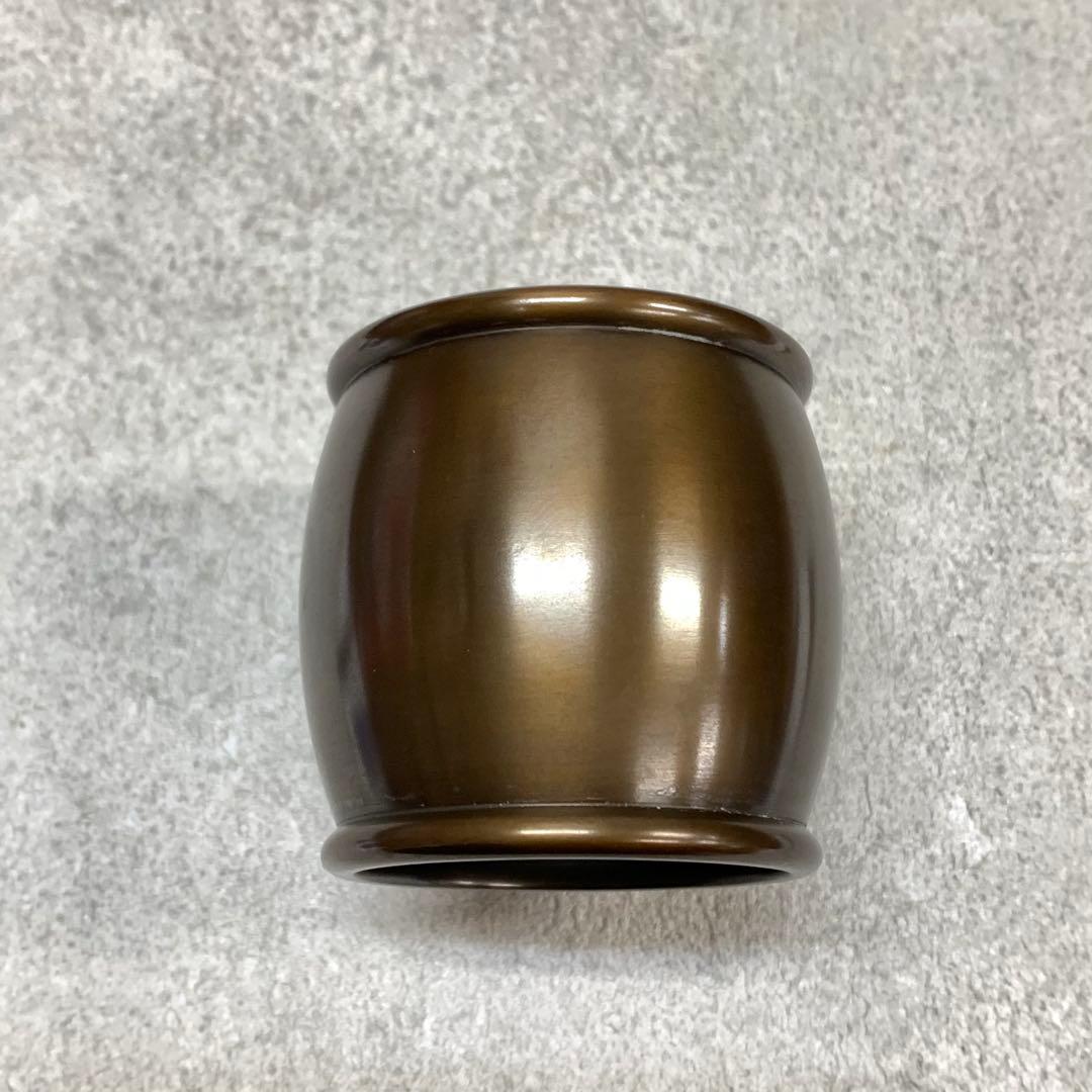 蓋置 和田美之助 共箱 鼓胴 唐銅 茶道具 B-2