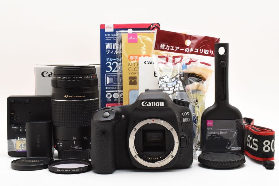 デジタル 一眼レフカメラ Canon EOS 80D標準レンズセット